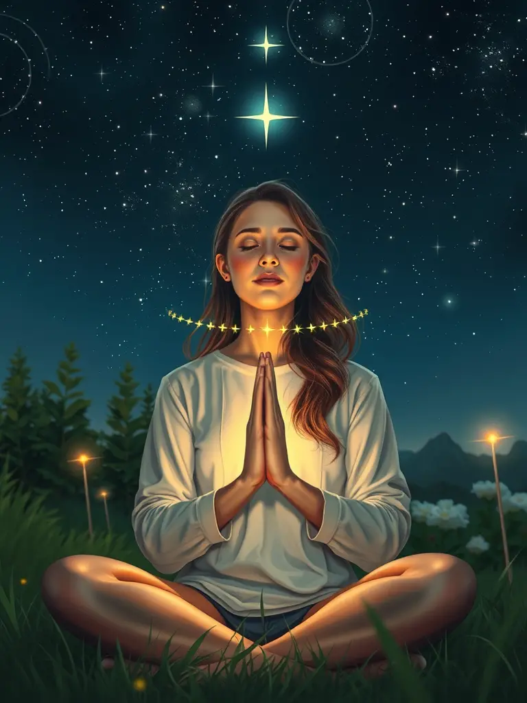Reinventar-se i enfortir-se interiorment sota la meditació nocturna