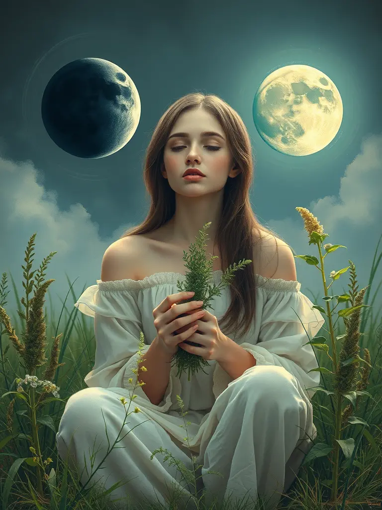 A través dels fenòmens celestials i el poder de les plantes, aconseguir la purificació interior i l'augment de la força.