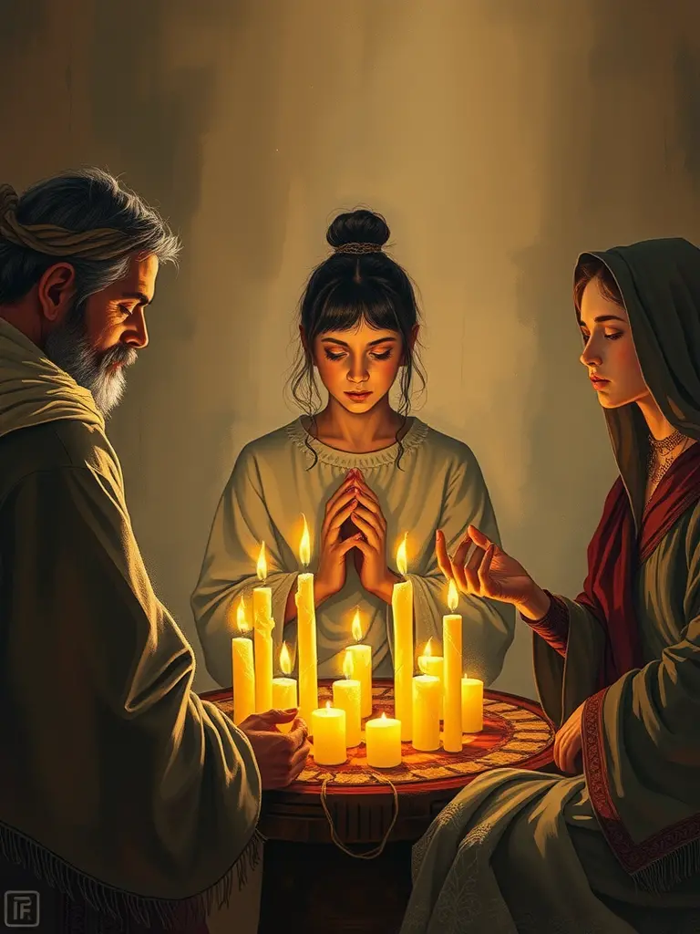 La via delle benedizioni spirituali e delle preghiere per il benessere familiare