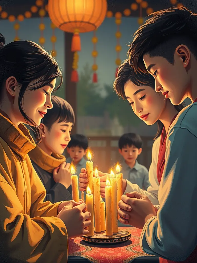 Liwanag na Pagsas celebration ng espirituwal na gabay at daan patungo sa kaligayahan ng pamilya