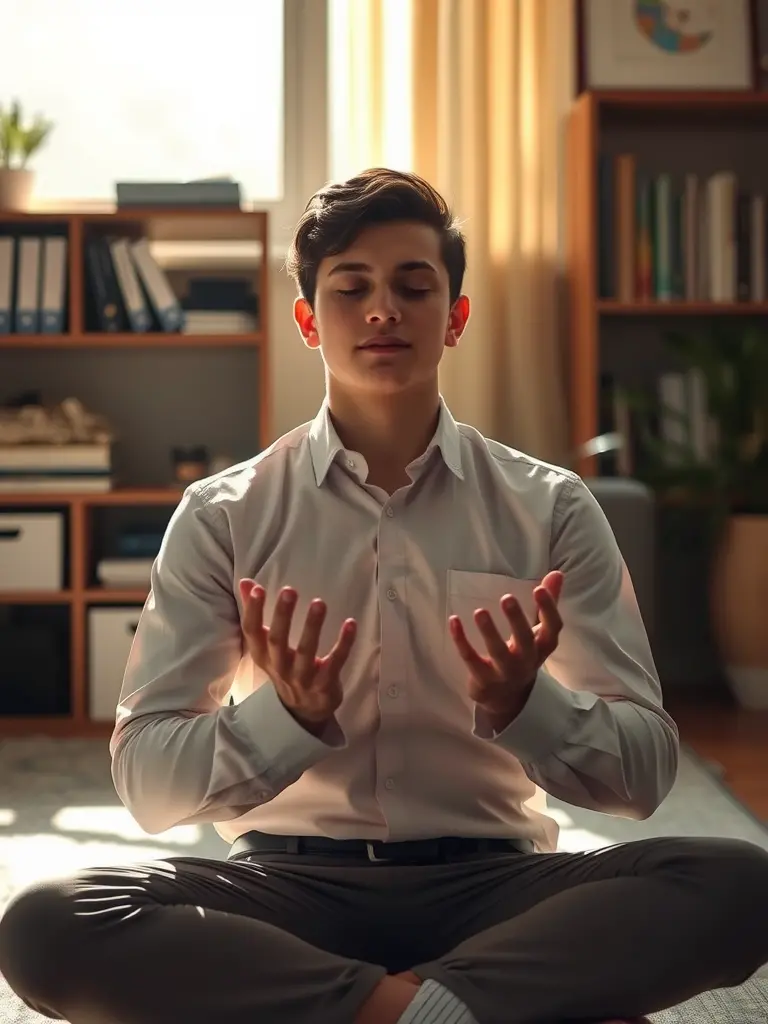 Guida alla pratica della meditazione per aumentare l'energia lavorativa e proteggere se stessi.
