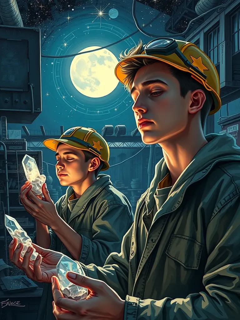 Transformació sota la llum de la lua i viatge d'auto-ressalvament