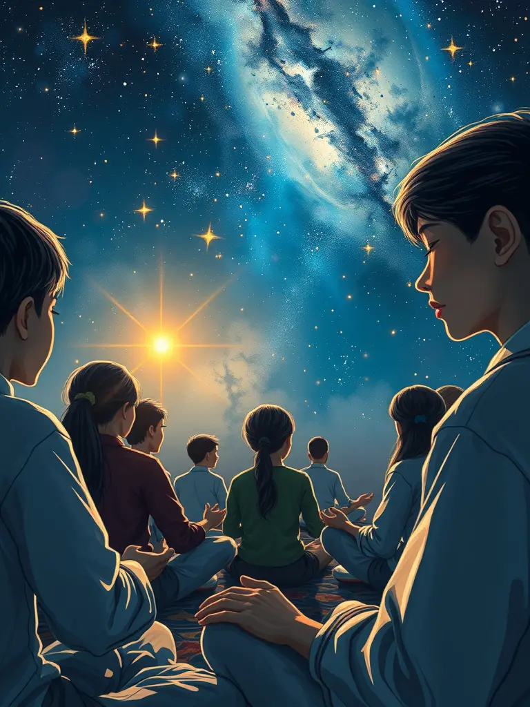 Un ritual místico que inspira la sabiduría y un viaje de crecimiento espiritual.