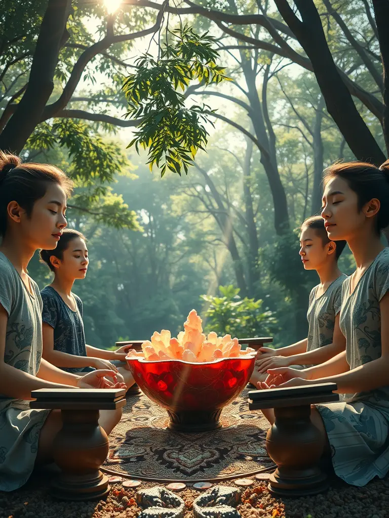 Ritual de energía matutina que despierta la calma interior y la buena suerte.