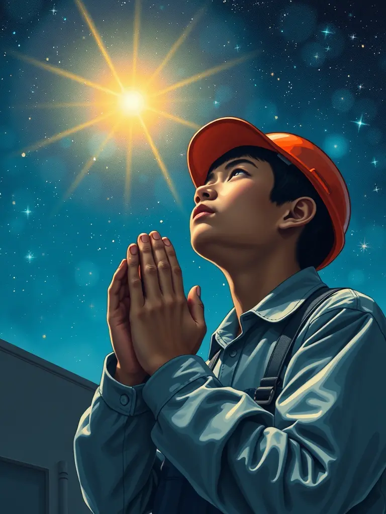 宇宙の力を吸収し、健康と幸運の道を導く