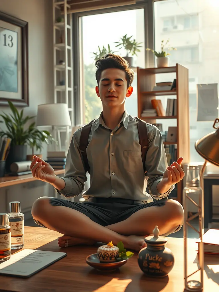 Lễ nghi buổi sáng chuyển hóa vận may nâng cao năng lượng bản thân