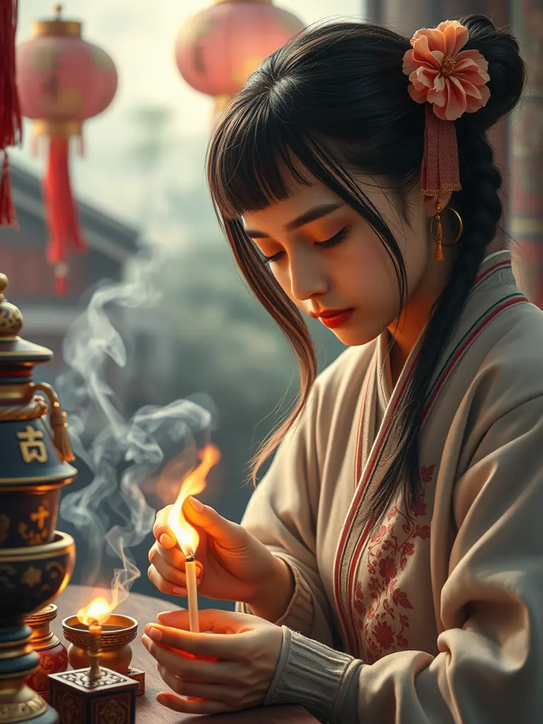 香气缭绕中寻找幸福与自我提升之道