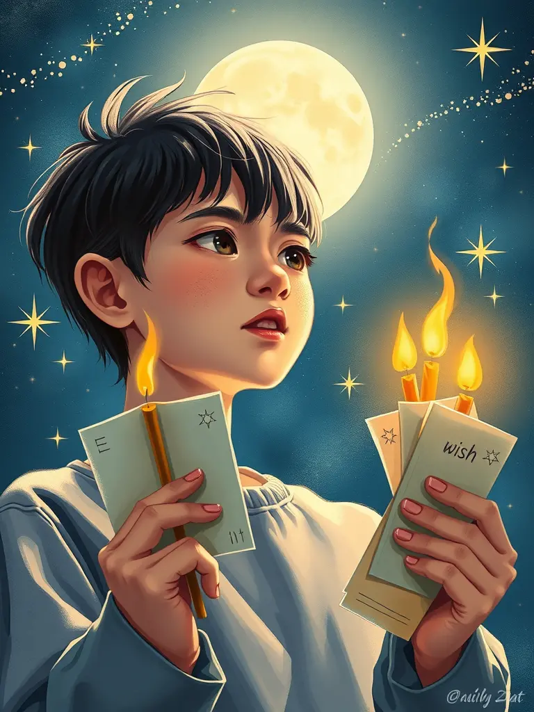 月光护佑下的幸运召唤与心灵净化