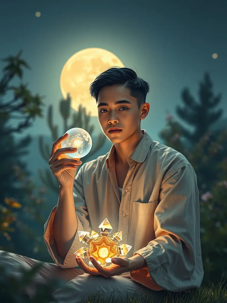 Condivisione dei segreti per attivare l'energia della luna piena e purificare lo spirito.