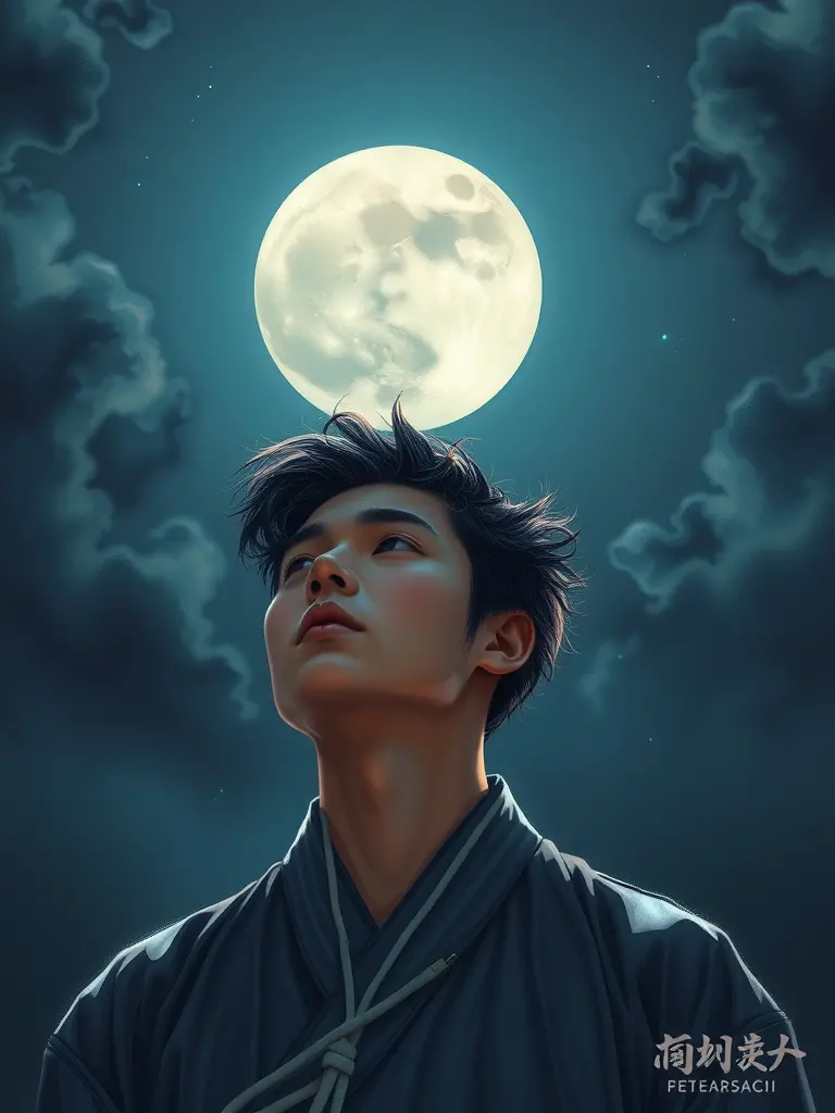 La transformación de la energía bajo la luz de la luna y el camino de la práctica espiritual.