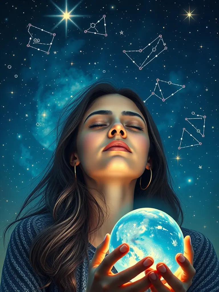 Exploración de la práctica espiritual y las bendiciones guiadas por la energía del universo.