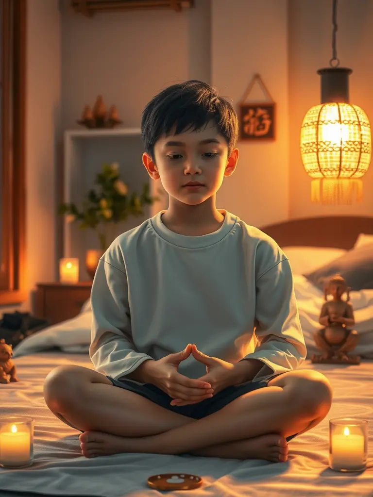 La regla de crear un ambiente hogareño donde se fusionen la espiritualidad y la calma.