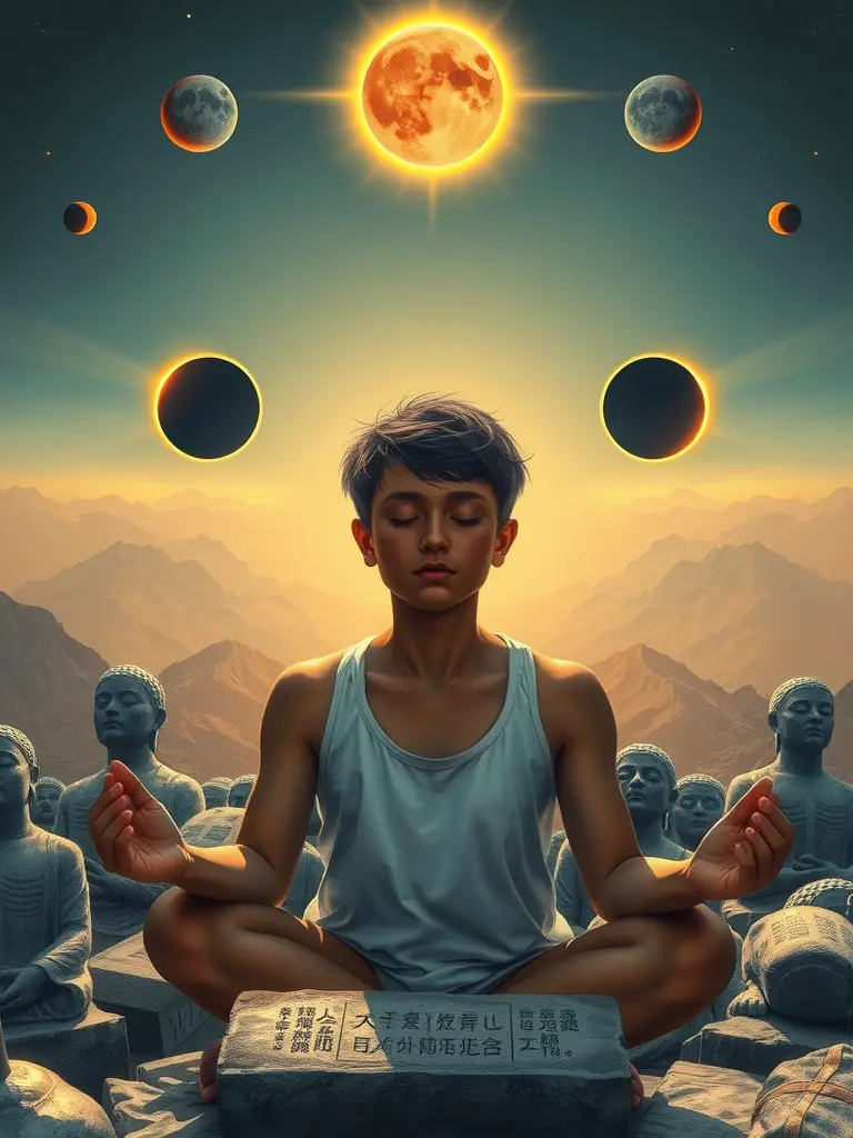 El viaje de la fusión entre la energía del universo y la práctica espiritual.