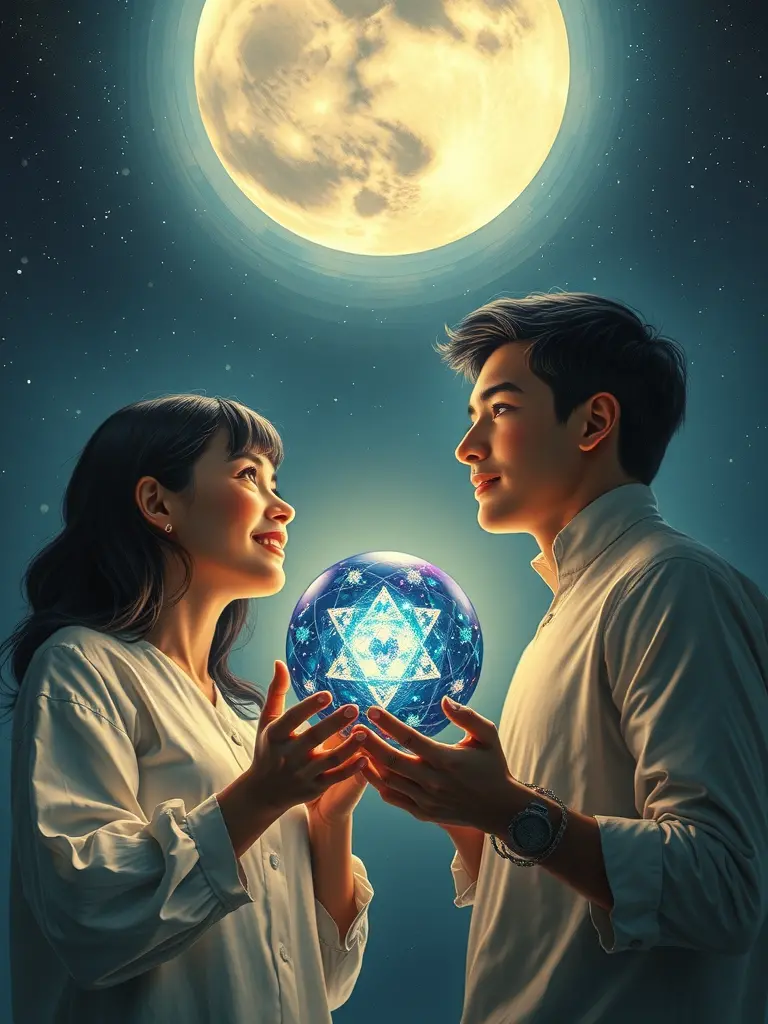 El secreto y la bendición de despertar la energía interior a la luz de la luna.