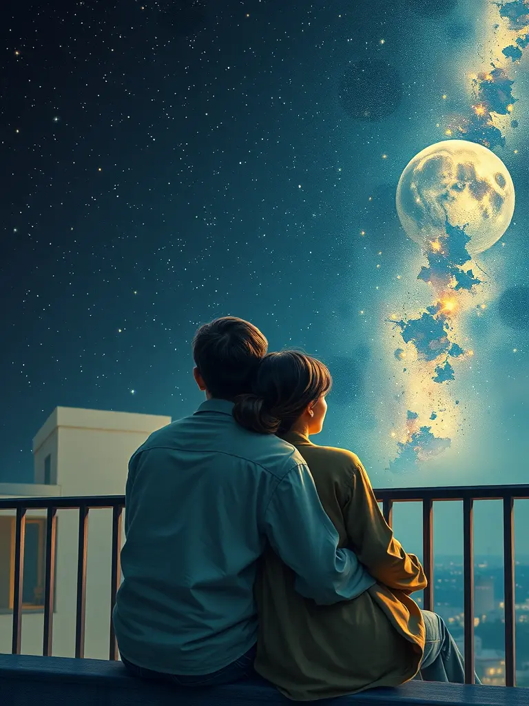 Buscar la felicidad, la bendición y protección de cada noche.