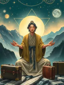 Ritual de viagem de meditação para iniciar um ano de energias auspiciosas.