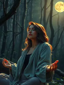 آیین انرژی ماه کامل زنان را در تحول و حفاظت هدایت می‌کند