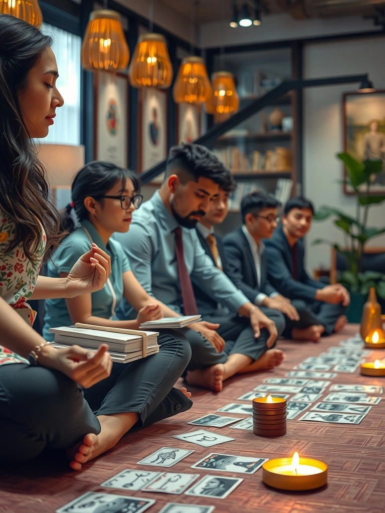 مراسم مدیتیشن نور ماه انرژی محافظت از محل کار را فعال می‌کند