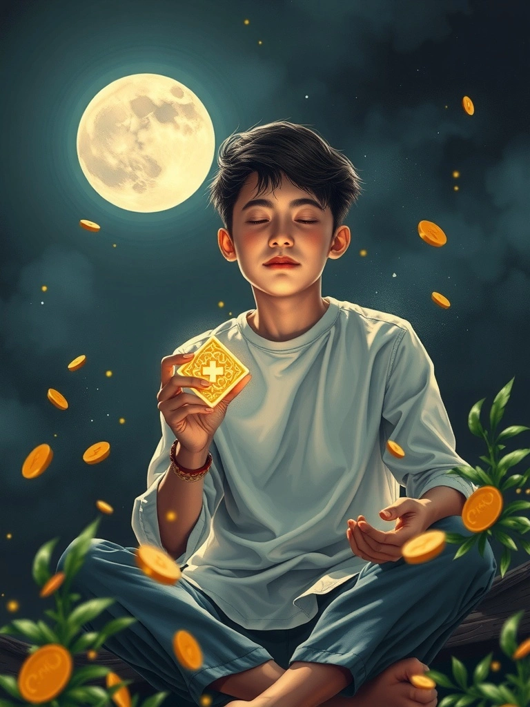 ภายใต้แสงเงินนำทาง เปิดใช้งานการเติบโตทางจิตวิญญาณและพลังในการเปลี่ยนแปลงโชคลาภทางการเงิน