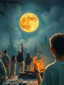 مراسم تبدیل انرژی در شب کسوف: کاوش در قدرت حفاظت از خود