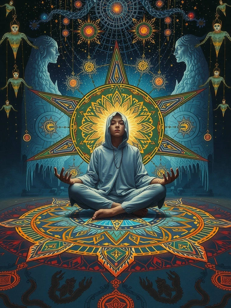 Geometric miracles guide the twists of fate towards the path of energy transformation.