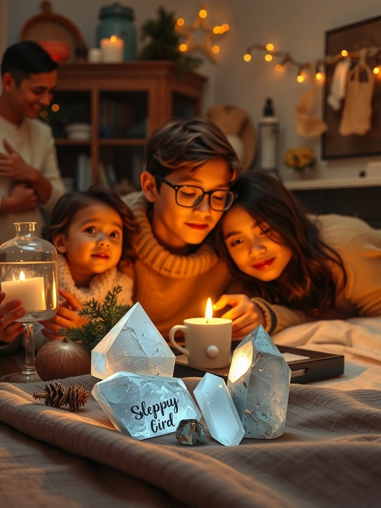 El ritme de les estrelles s'integra amb les quatre estacions, ressonant en família per protegir el son.