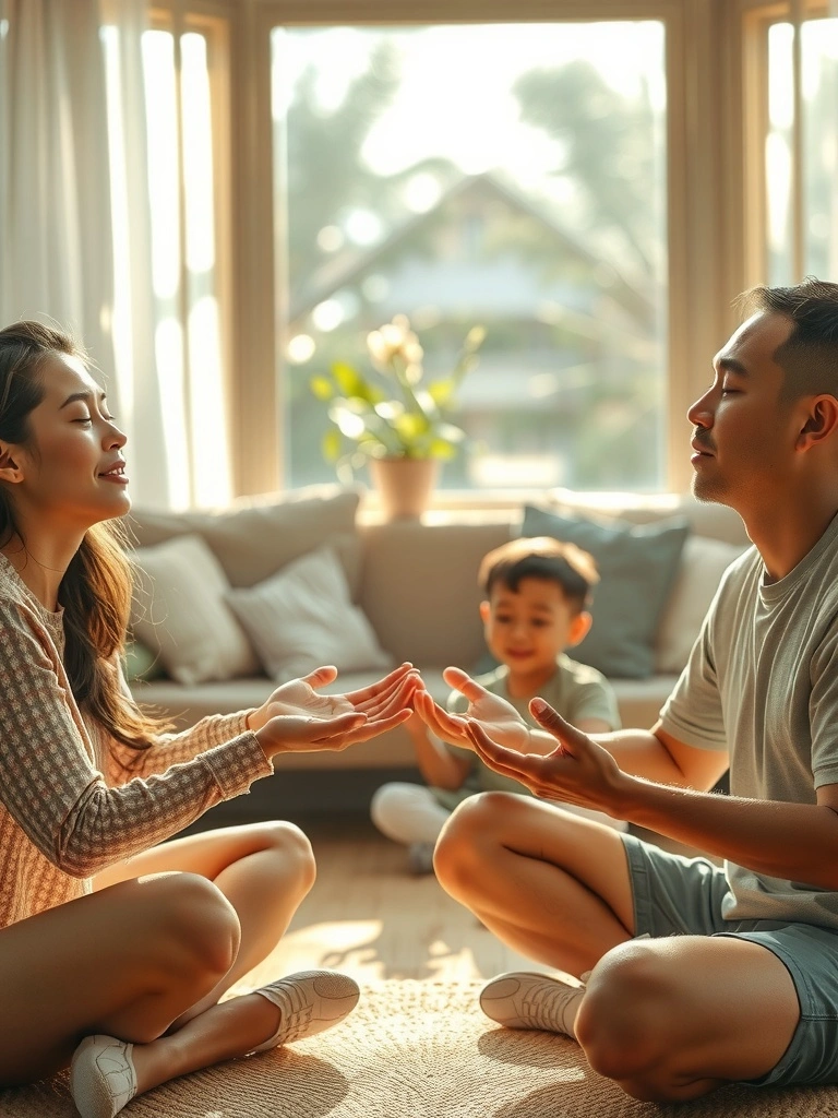Alba ressona i connecta amb la família universal, defensant el camí amb confiança.