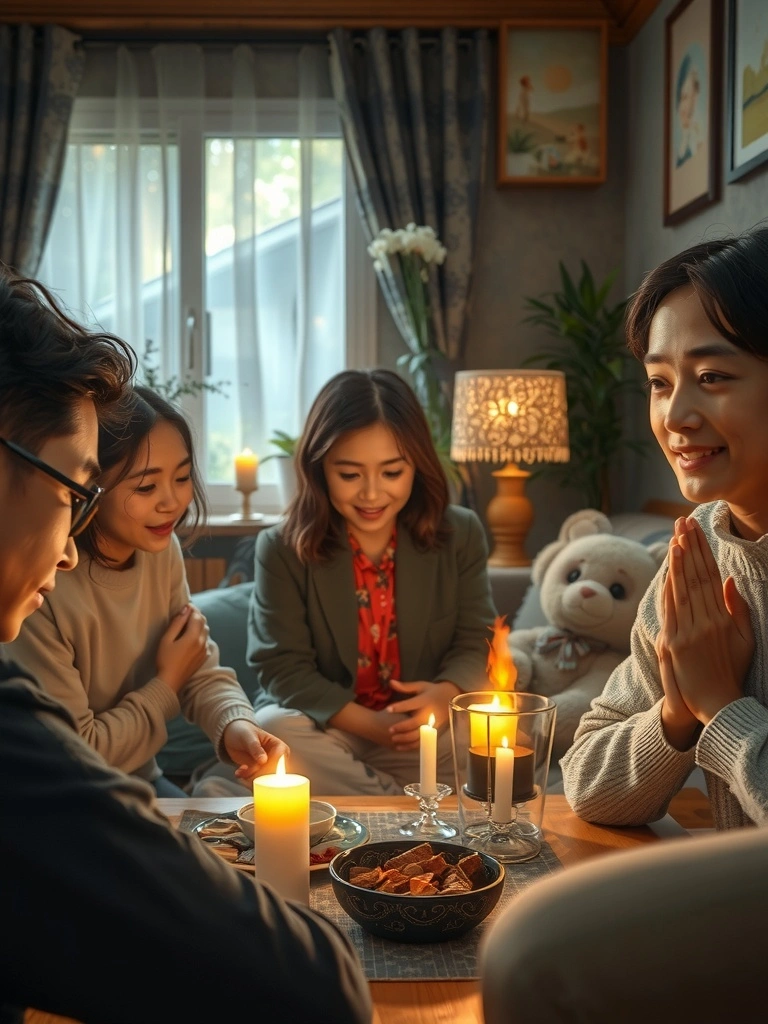 Ritual de purificación energética con aromaterapia y camino de sanación y transformación familiar