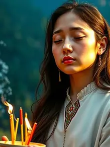 آیین شمع و عطر به بیداری انرژی و دگرگونی روح کمک می‌کند