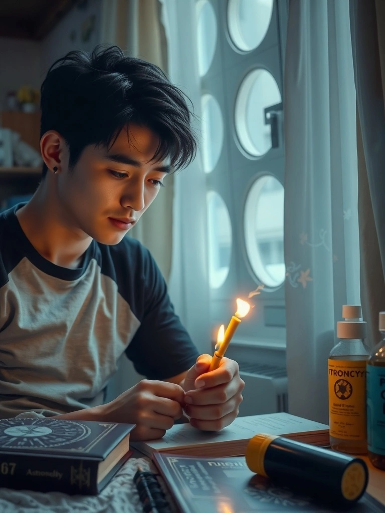 夜光能量儀式打造男性守護睡眠法則